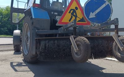 Услуги дорожной щетки на базе МТЗ - Курск, заказать или взять в аренду