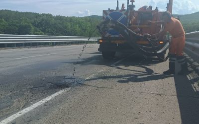 Услуги машины для ямочного ремонт асфальта - Курск, заказать или взять в аренду