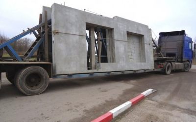 Перевозка бетонных панелей и плит - панелевозы - Курск, цены, предложения специалистов