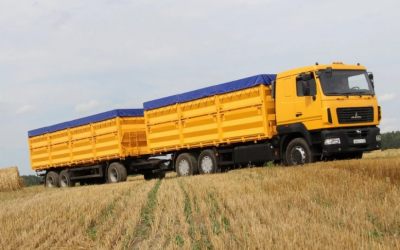 Транспорт для перевозки зерна. Автомобили МАЗ - Курск, заказать или взять в аренду