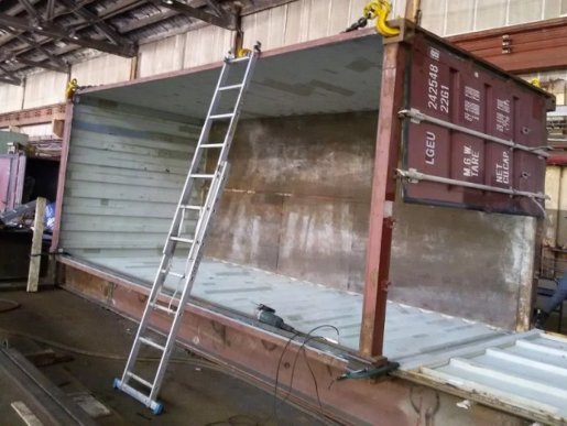 Ремонт сухогрузных и рефрижераторных контейнеров стоимость ремонта и где отремонтировать - Курск