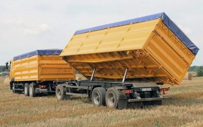 Услуги зерновозов для перевозки зерна - Курск, цены, предложения специалистов