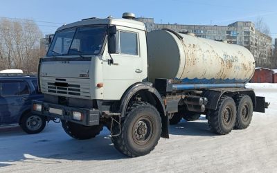 Цистерна-водовоз на базе Камаз - Курск, заказать или взять в аренду
