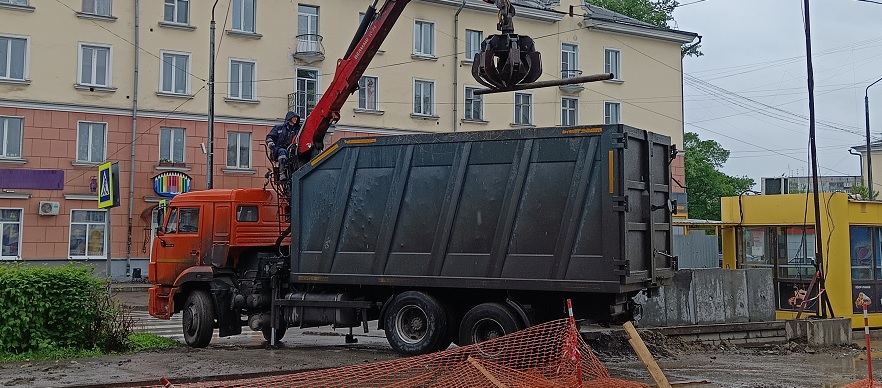 Услуги ломовоза в Курской области