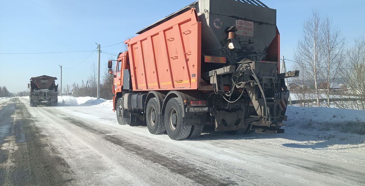 Заказ пескоразбрасывателей для обработки дорог песком в Курской области