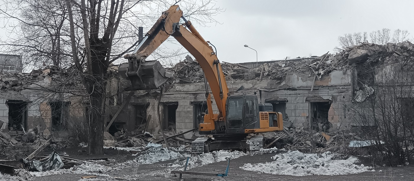 Демонтажные работы, услуги спецтехники в Курской области